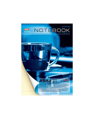 Блокнот А6, 60л, гребень, клетка, зеленый , BG Для конференций
