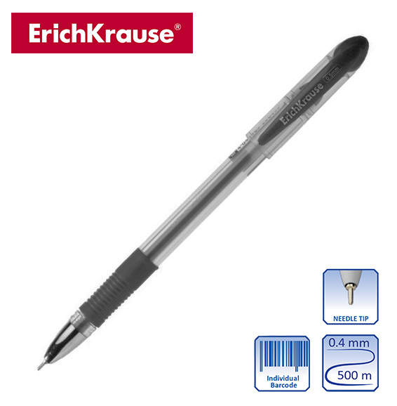Ручка гелевая G-STICK, черный, ERICH KRAUSE (снчт с производства, замена на 17628)