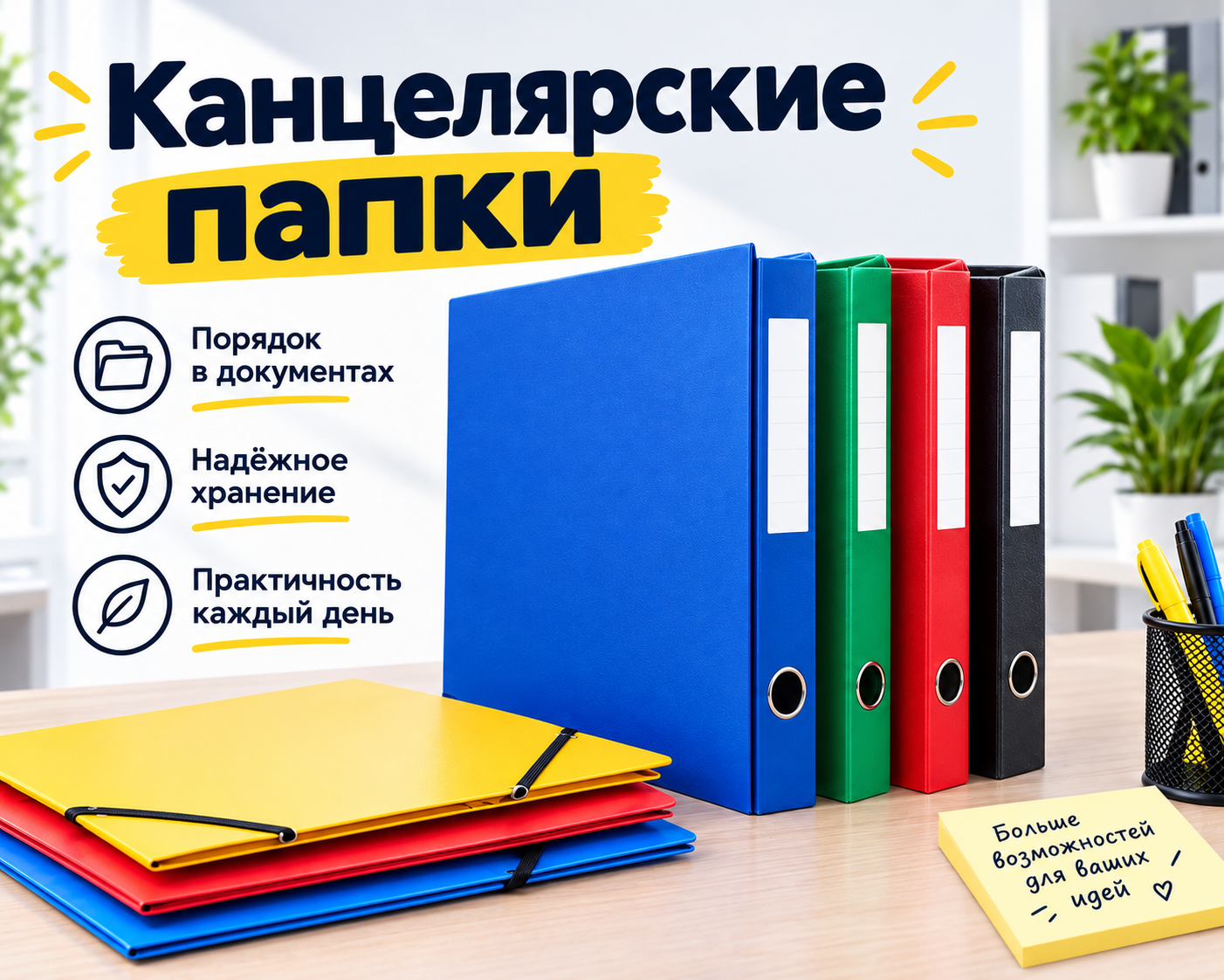 Канцелярские папки: виды и как выбрать подходящую