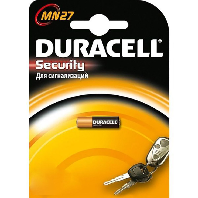 Батарейки Duracell Security MN27